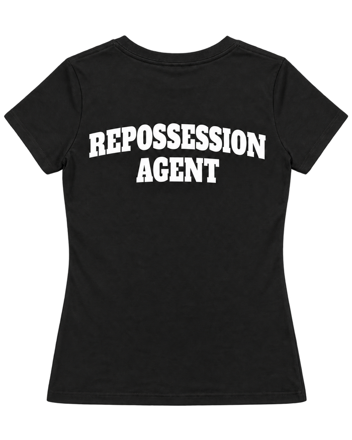 Pranked Repo ‘Repossession Agent’ Crew T-Shirt – Ladies XS