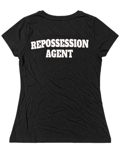 ‘Repossession Agent’ Ladies XS T-Shirt - As Worn By ‘Pinky’
