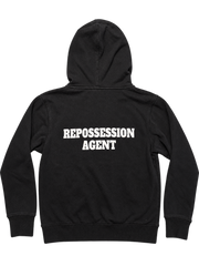 ‘Repossession Agent’ Zip-Up Hoodie – As Worn by ‘Maxine’
