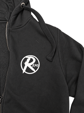 Pranked Repo ‘Repossession Agent’ Crew Zip-Up Hoodie – Men’s