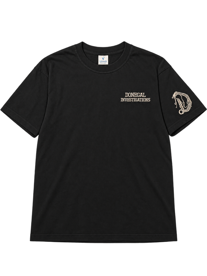 Donegal Investigations T-Shirt – As Worn by Sean James