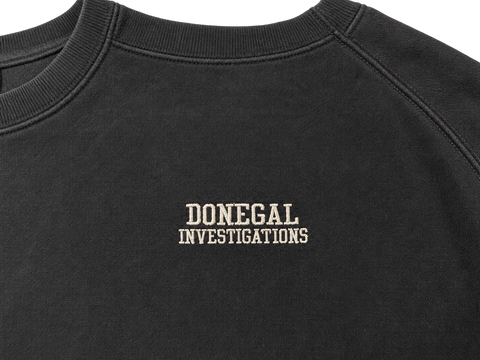 Donegal Investigations Sweatshirt – As Worn by Sean James