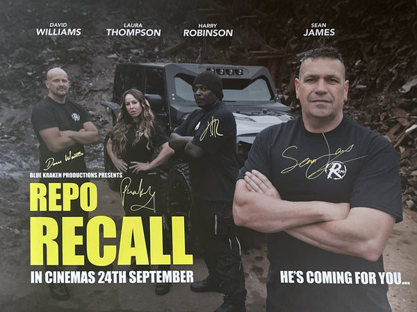 Signed Repo Recall Poster